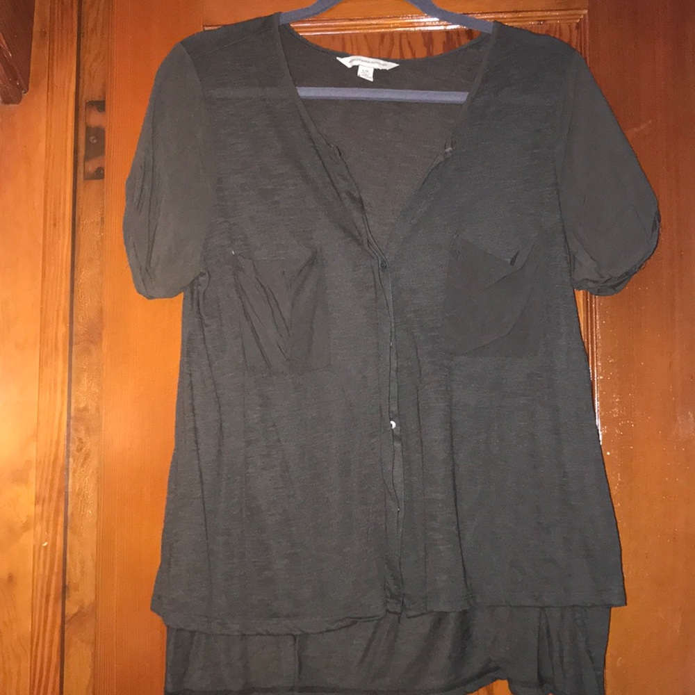 American Eagle button up